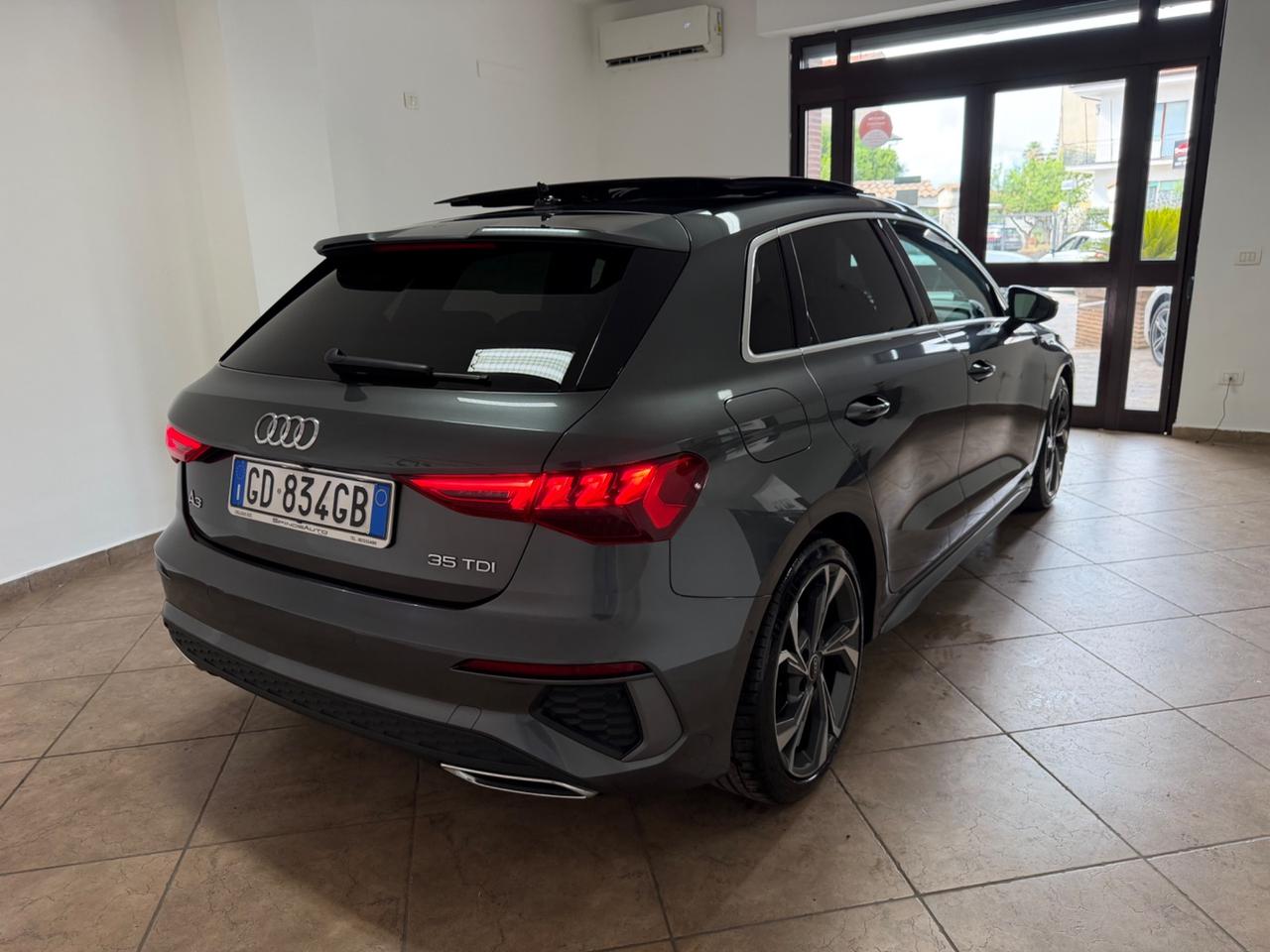 Audi A3 SPB 35 TDI S-LINE EDITION TETTO S-TRONIC
