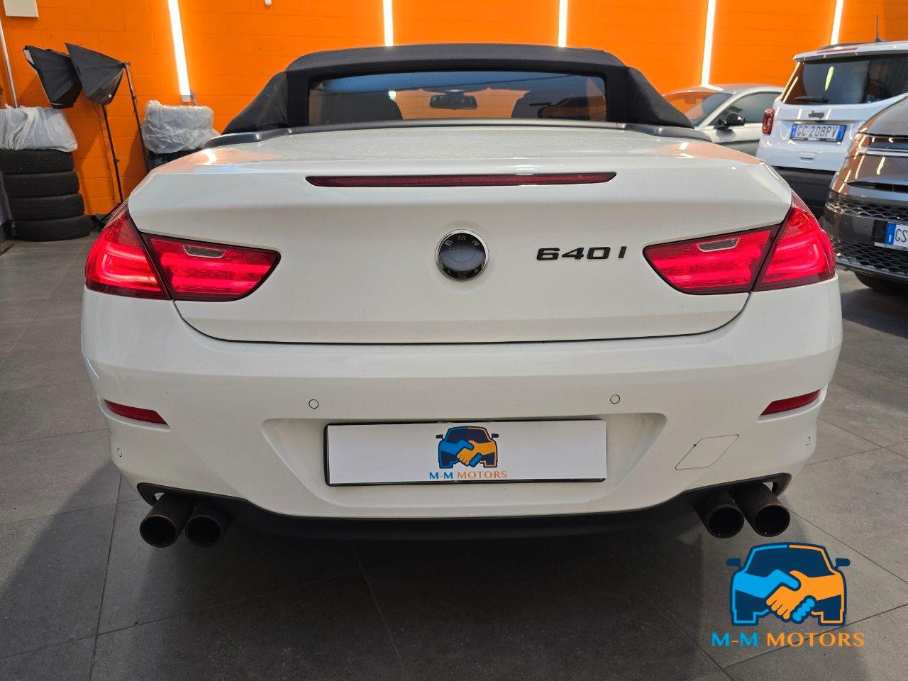BMW 640 i Cabrio Futura auto