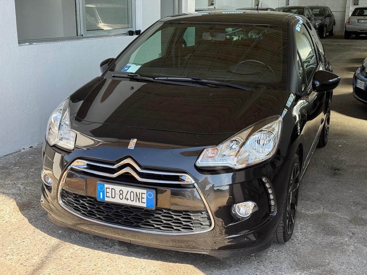 Ds DS3 DS 3 1.6 HDi 110 Just Black