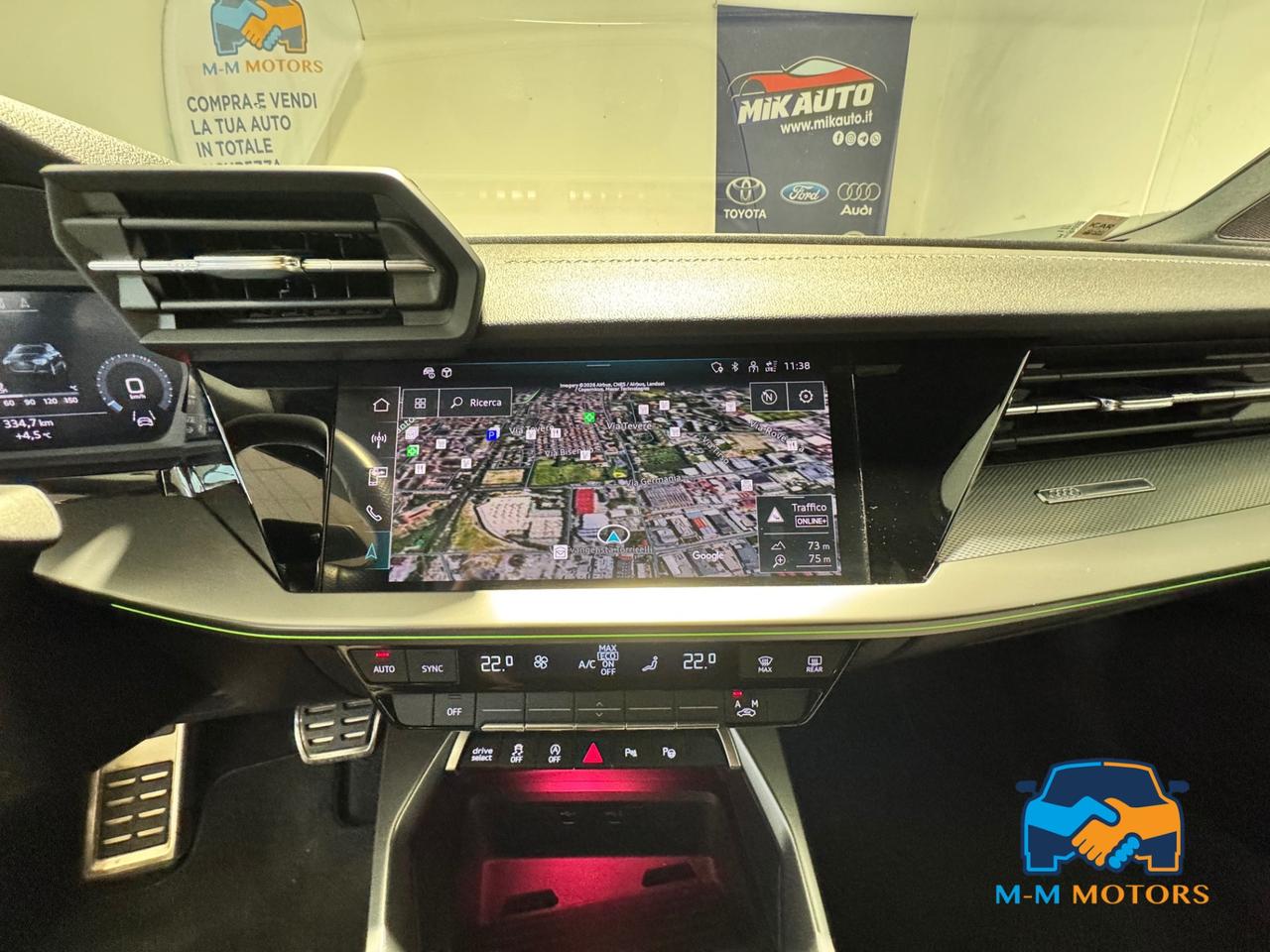 Audi A3 Sportback 35 1.5 tfsi mhev S line edition s-tronic Unipro S-line interno/esterno vernice exclusive