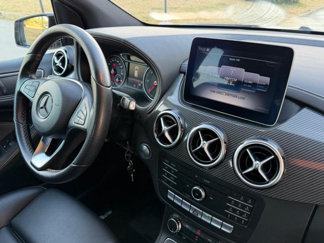 MERCEDES-BENZ B 200 D PREMIUM EDITION+PACK BLACK+F1+PELLE TOT+CARBONIO