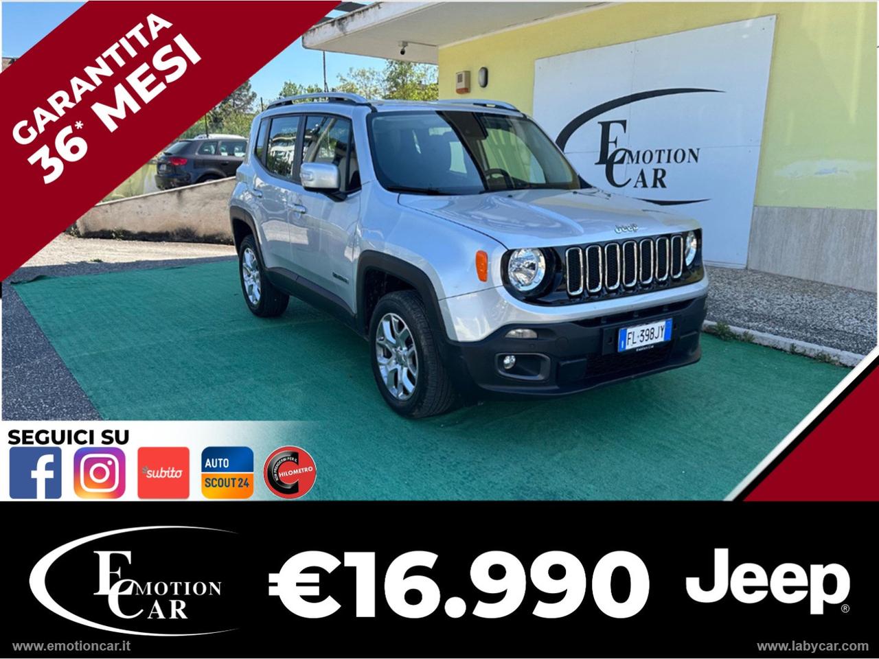 JEEP Renegade 1.4 MultiAir 170 CV 4WD - 2017