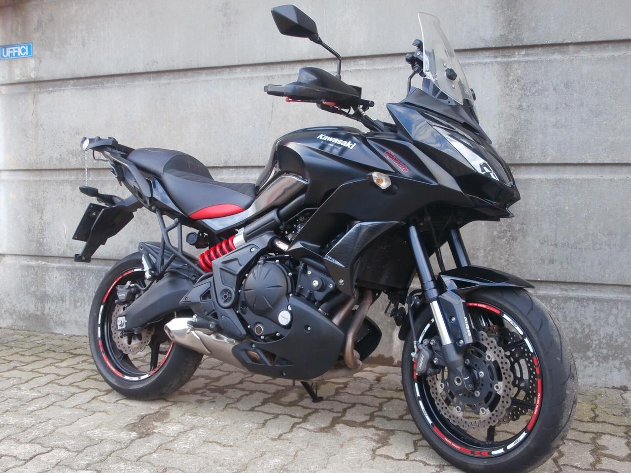 Kawasaki Versys 650 ABS del 2015 passaggio incluso-tagliando-garanzia