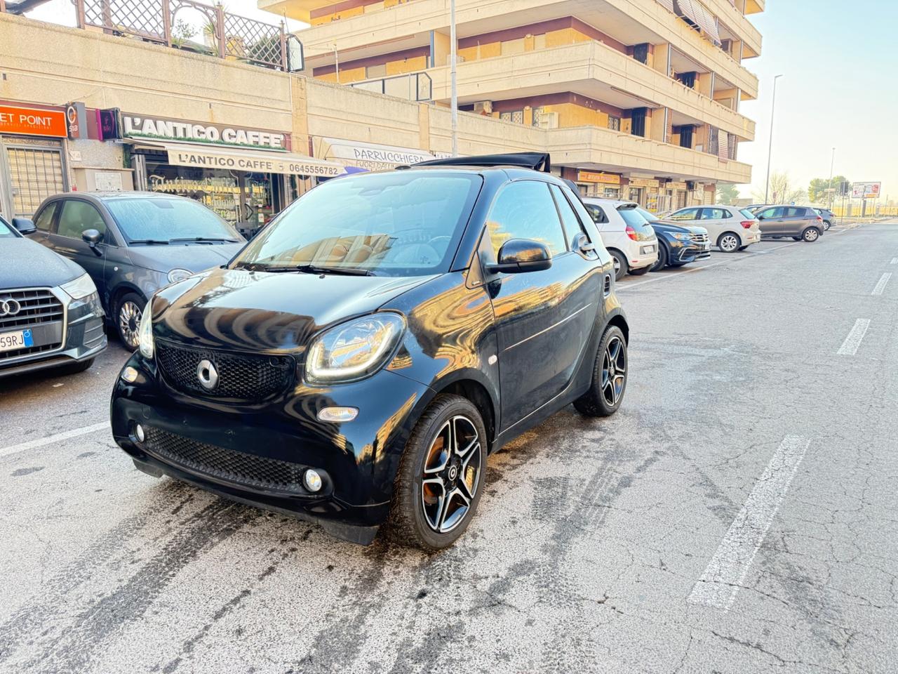 Smart ForTwo 90 0.9 T twinamic cabrio Prime LED PDC NAVI KAMERA PACK SPRT CERCHI 16 BLUETOOTH