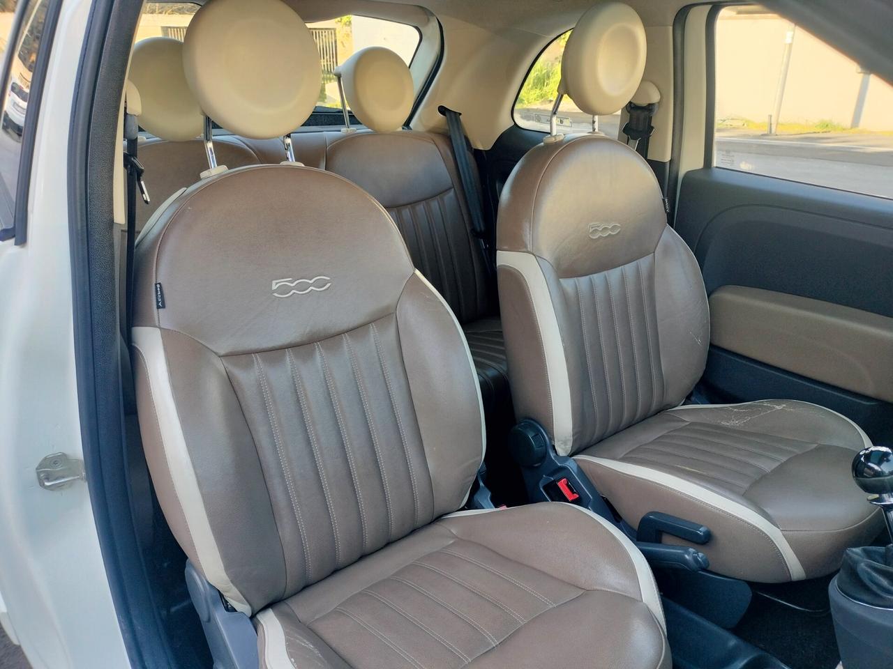 Fiat 500 1.2 collezione 98.000km pelle Frau