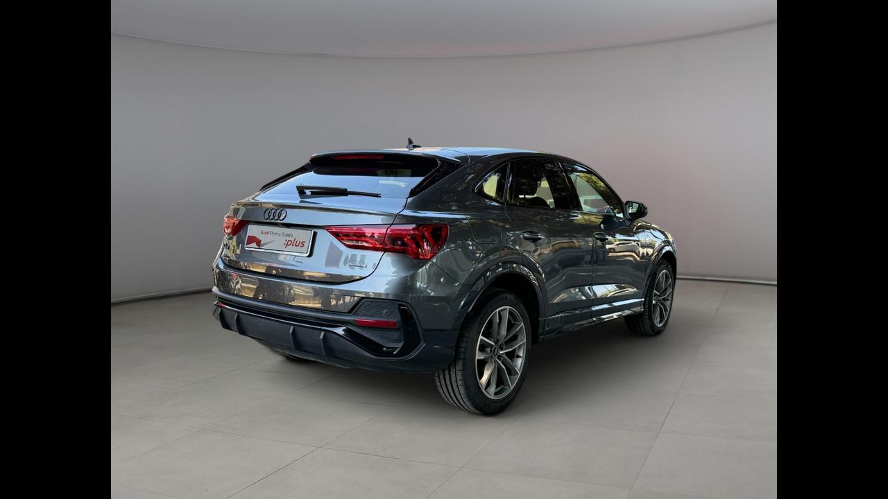 AUDI Q3 I 2019 Sportback - Q3 Sportback 40 2.0 tdi S line edition quattro 200cv s-troni