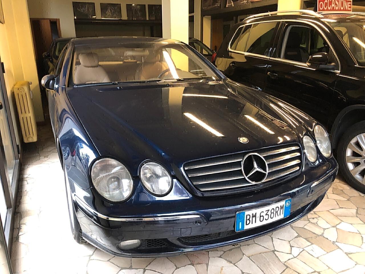 Mercedes-benz CL 500 cat fatture tagliandi mercedes