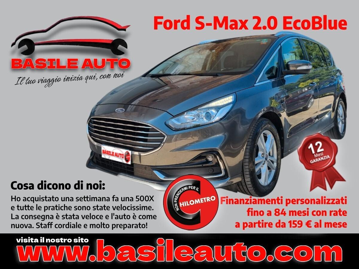 Ford S-Max 2.0 EcoBlue 150CV Start&Stop Aut. Titanium Business AUTOCARRO PREZZO IVA ESCLUSA