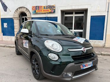 FIAT 500L 1.6 MJT TREKKING BICOLORE OTTOB 2017 DISTRIBUZ ESEGUITA PERFETTA