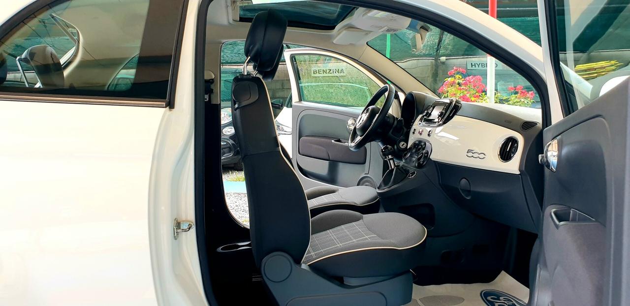FIAT 500 1.2 BENZINA LOUNGE SOLI 25MILA KM EURO 6