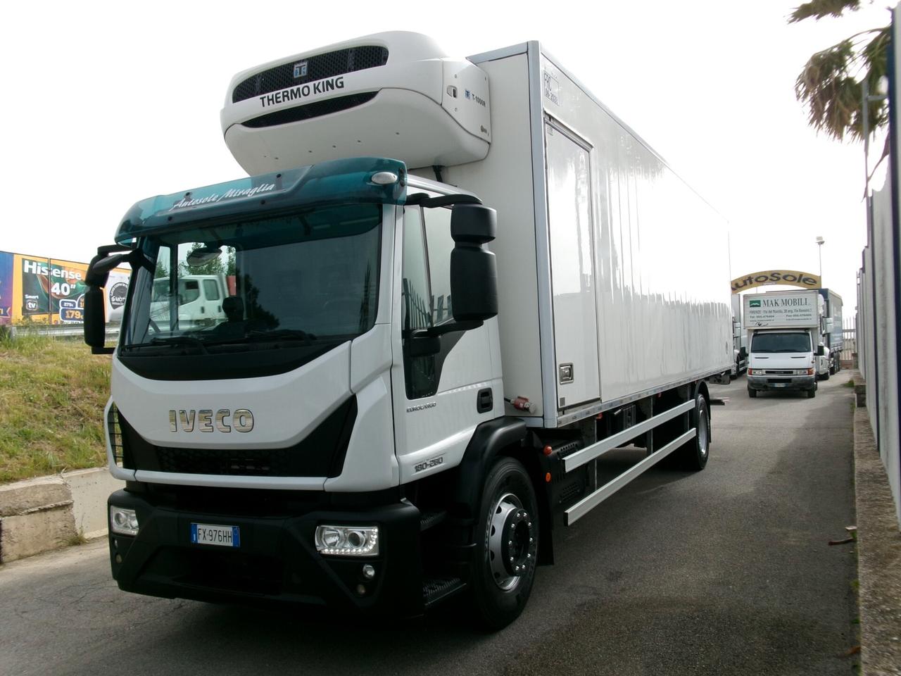Iveco EUROCARGO 180/28 280CV E6 FRIGO+PEDANA FRC -20° 06/28 *22 PEDANE*