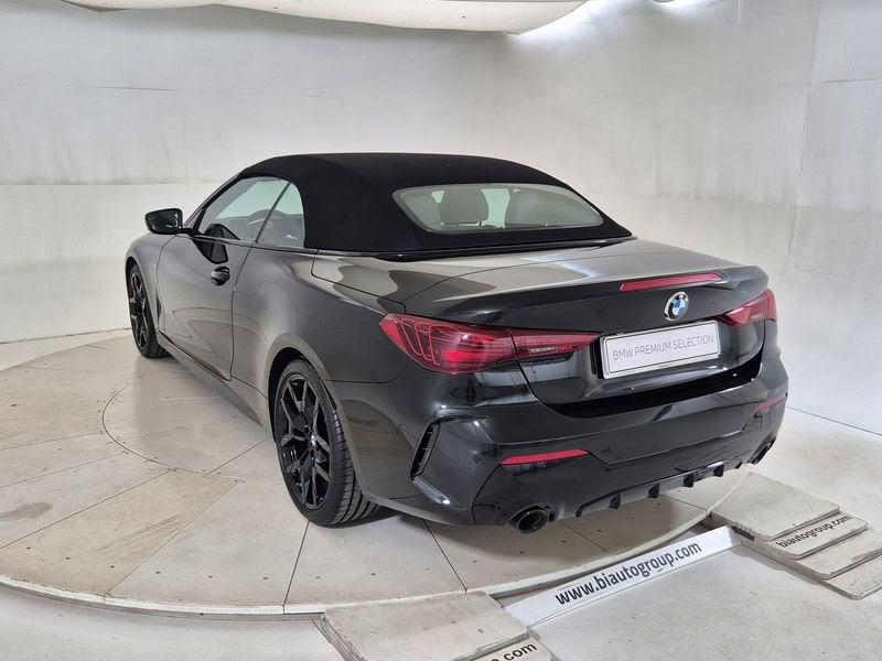 BMW Serie 4 G23 LCI 2024 Cabrio 420i Cabrio MSport Pro auto