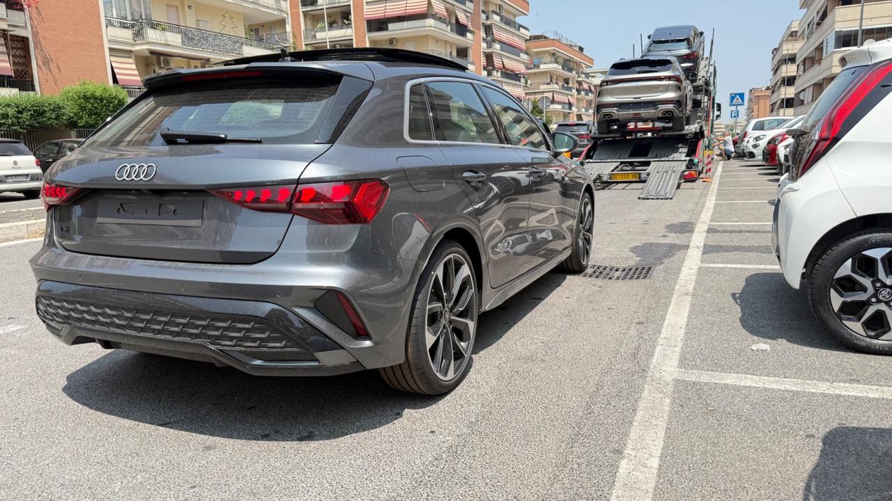 Audi A3 SPB 35 TDI S tronic S line edition LED NAVI KAMERA 360 TETTO APRIBILE PACCHETTO LUCI AMBIENTE PDC