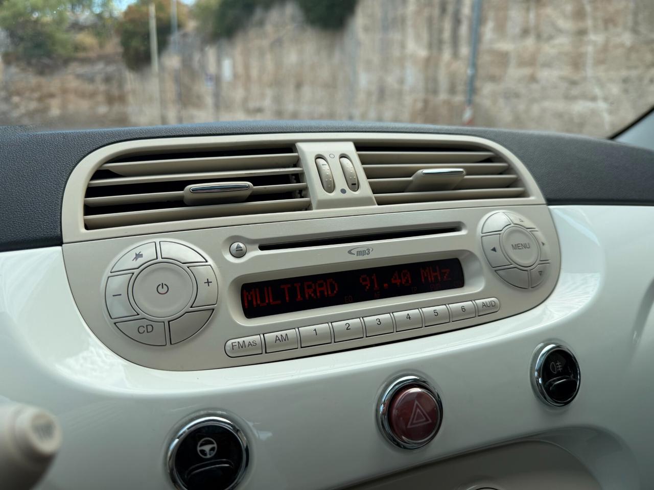 FIAT 500 LOUNGE/1.2 69 CV/TETTO/CERCHI 16"/GPL