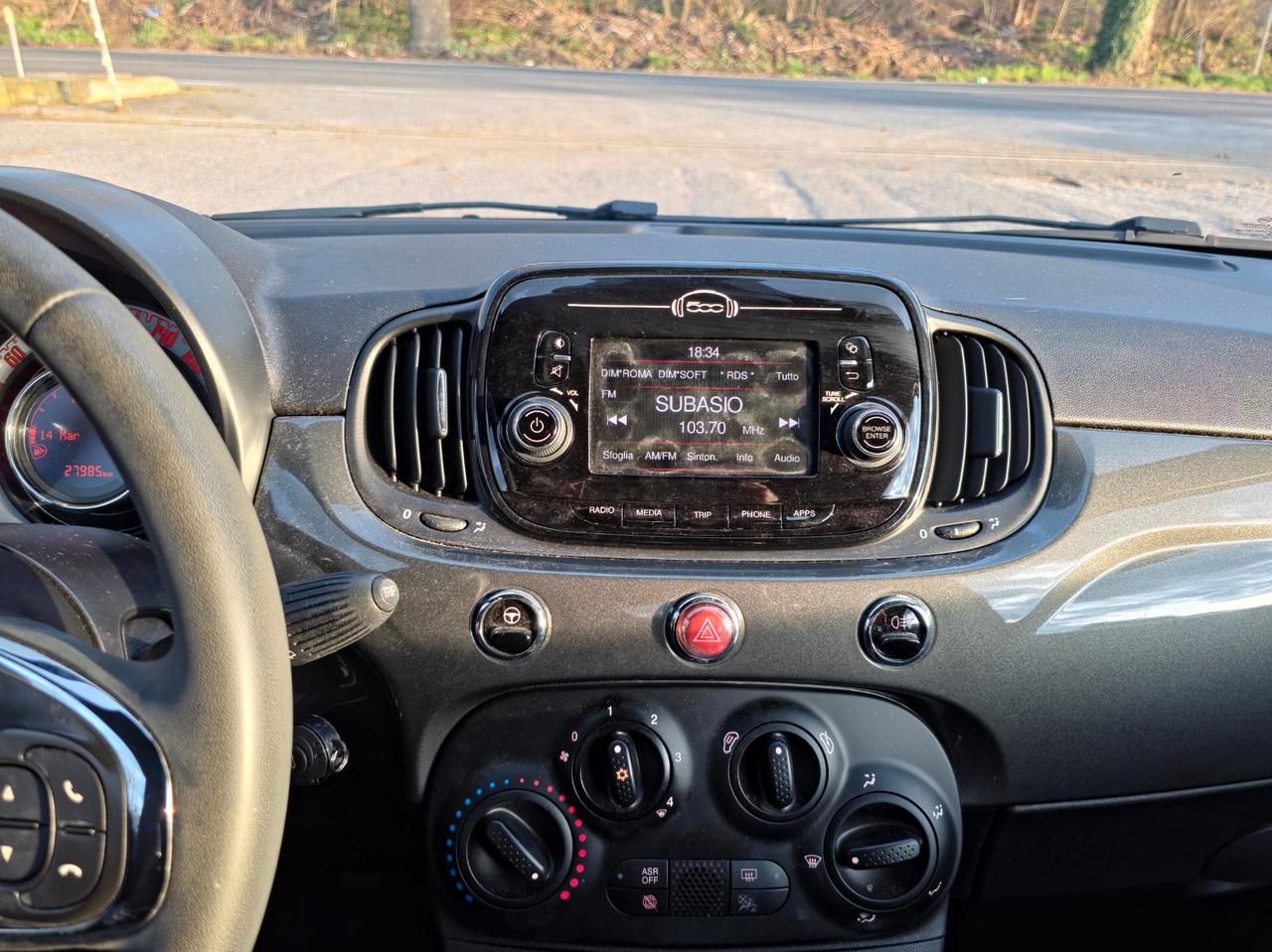 Fiat 500 1.2 Dolcevita 2019-E6 Manuale NEO