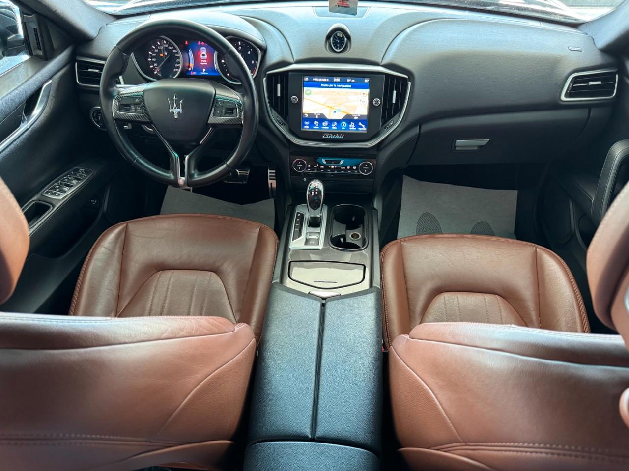 Maserati Ghibli 3.0 V6 ds 250cv Cerchi 20 Pelle Tabacco