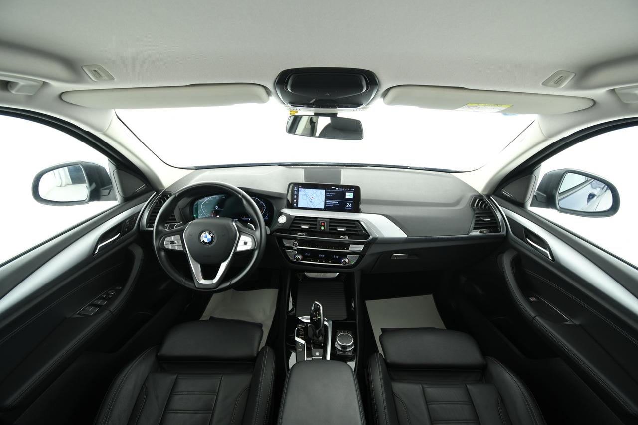 BMW X3 xdrive 20d mhev 48V auto GANCIO TRAINO+PELLE+C19"