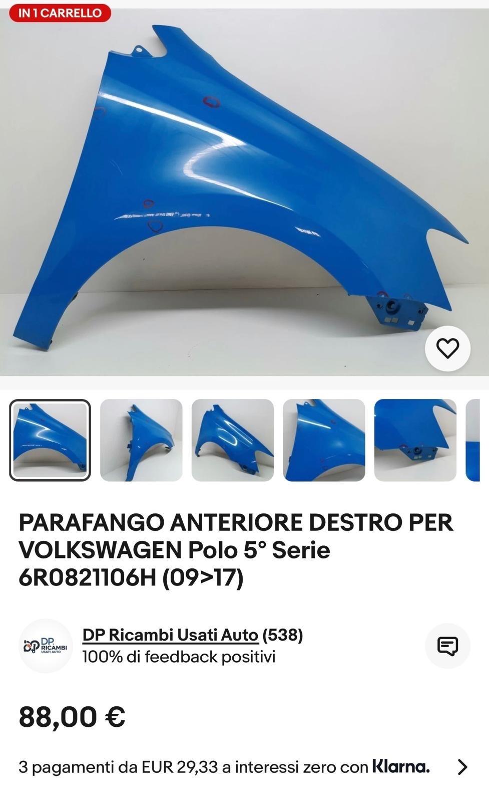 Volkswagen Polo 1.4 TDI 5p. Euro 6b 12/2016 Neopat