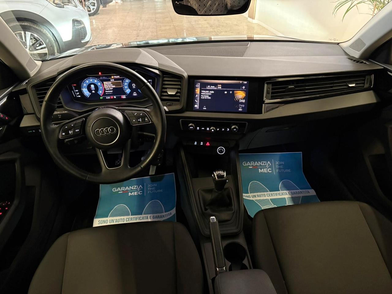 Audi A1 Sportback 30 1.0 TFSI 116cv IDENTITY BLACK