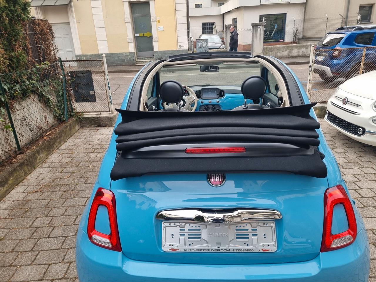 Fiat 500 C 1.2 Lounge anno2016 km58000 neopat