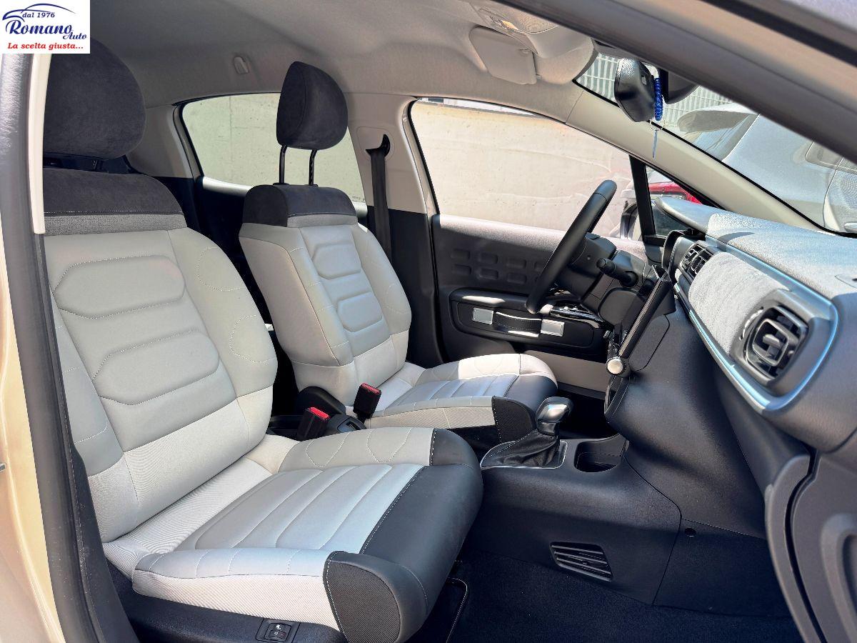 CITROEN - C3 - PureTech 110 S&S EAT6 Elle#RETROCAMERA!INTERNI IN PELLE A ROMBO!