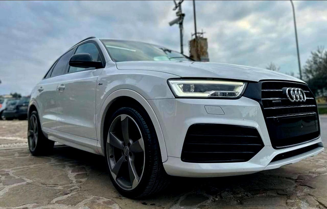 Audi Q3 2.0 TDI 184 CV S tronic quattro edition S Line Led Pelle.Navy Cam Matrix