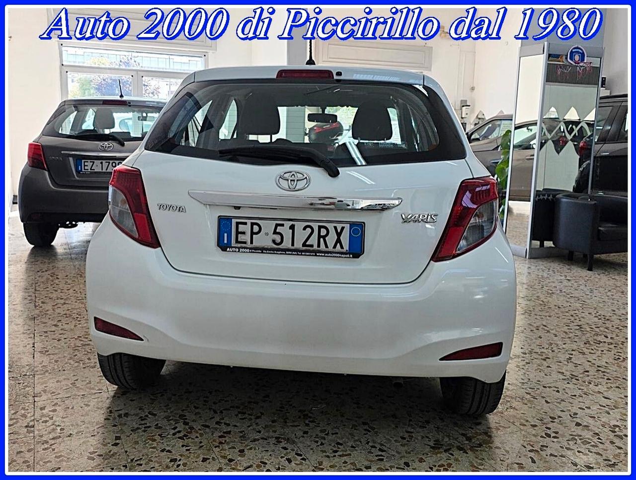 Toyota Yaris 1000 5/P km certificati Garanzia12Mesi