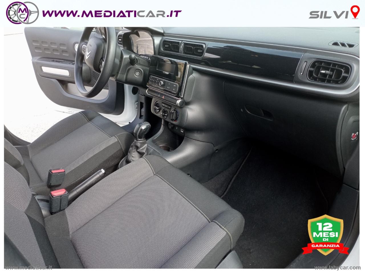 CITROEN C3 PureTech 82 GPL Feel UNICA PROPRIETARIA