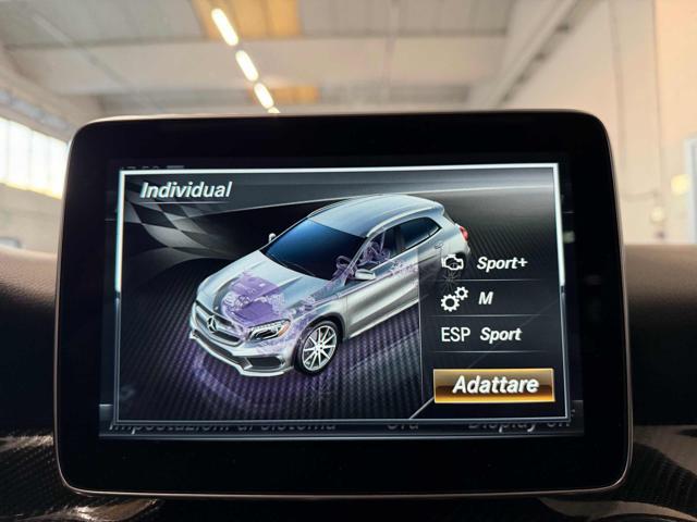 MERCEDES-BENZ GLA 45 AMG 4Matic*TETTO*SCARICHI SPORTIVI*RETROCAMERA*