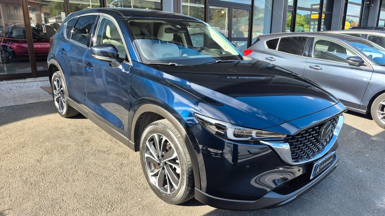Mazda CX-5 2.2L Skyactiv-D 150 CV 2WD A/T Exceed Plus Pack Pelle White