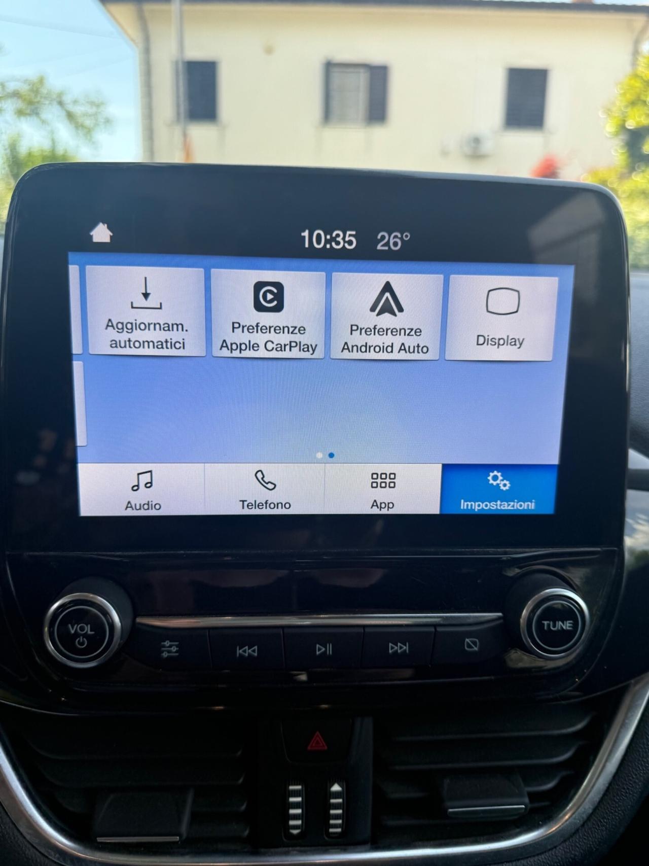 Ford Fiesta 1.1cc 86cv 5p carplay GARANZIA 2 anni