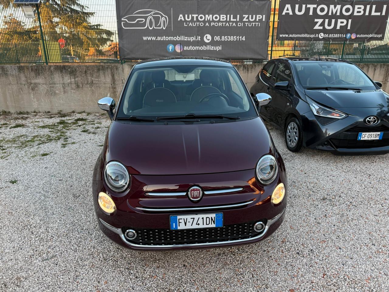 FIAT 500 BORDEAUX *ADATTA PER NEOPATENTATI*