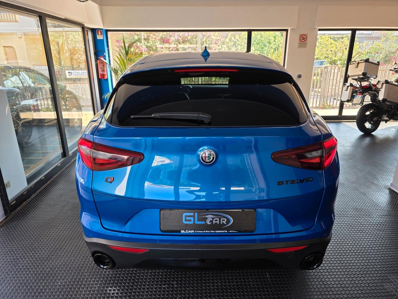 Alfa Romeo Stelvio 2.2 210cv Q4 blu misano 2018 FINANZIABILE