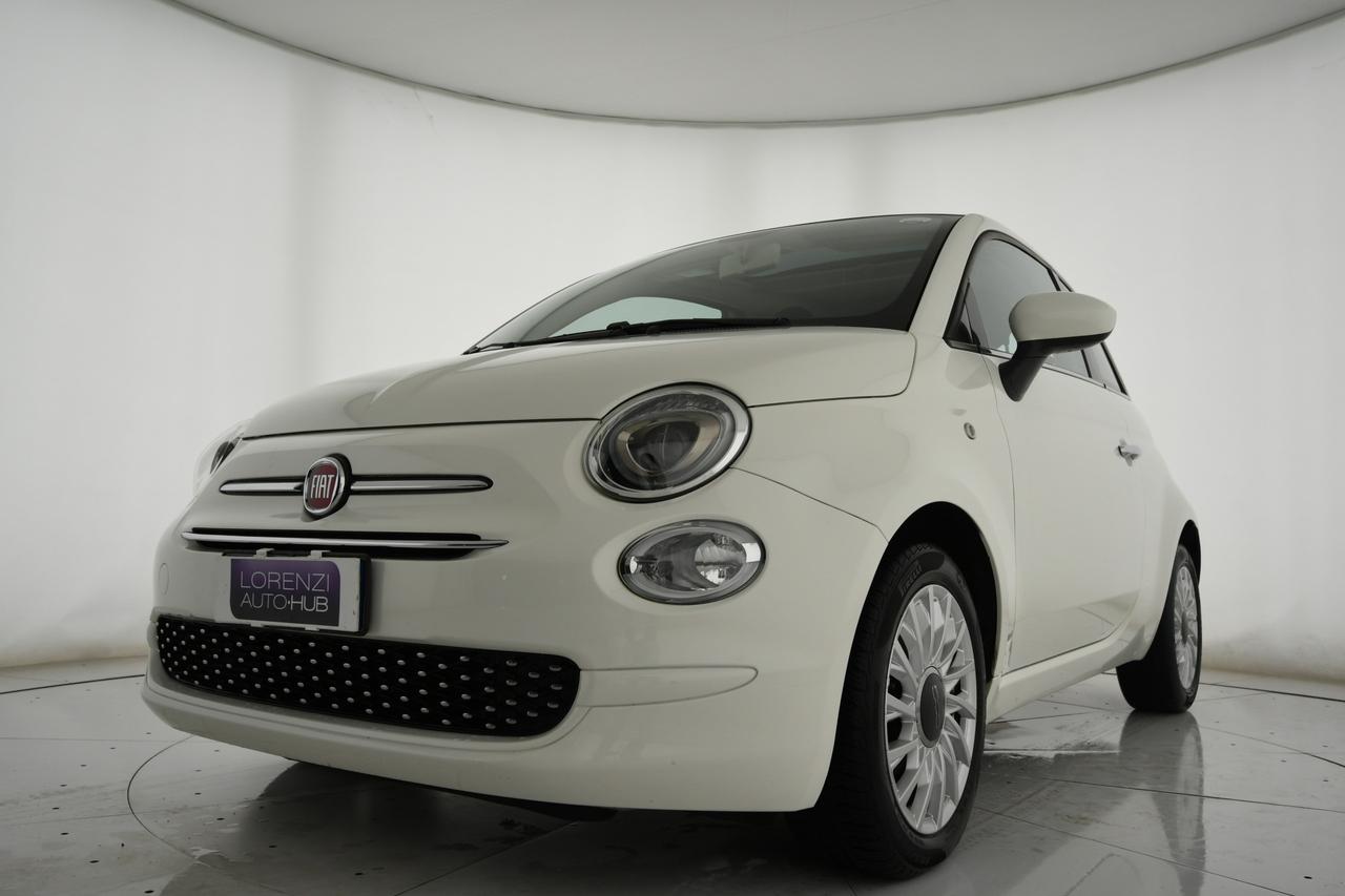 FIAT 500 1.2 Lounge easypower Gpl 69cv TETTO PANO+LED+NEOPATENTATI