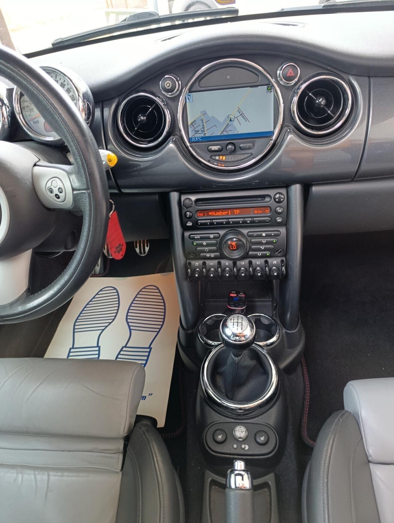 MINI COOPER S 1.6 R 53 JCW TETTO+RECARO PELLE+CERTIFICATO JCW--FULL OPTIONAL