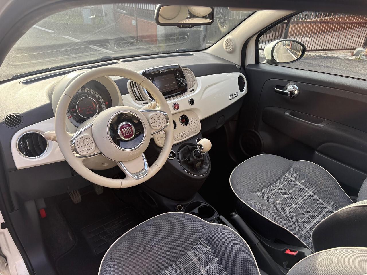 Fiat 500 1.2 Lounge 2015 NEOPATENTATI 71.000 KM EURO6