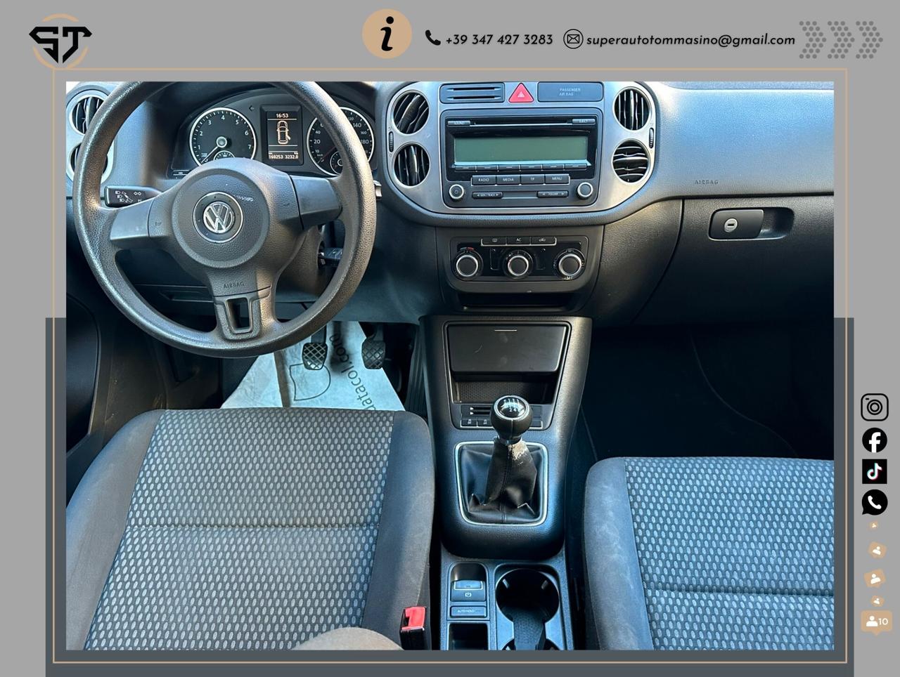 Volkswagen Tiguan 1.4 TSI Trasportabile in Italia