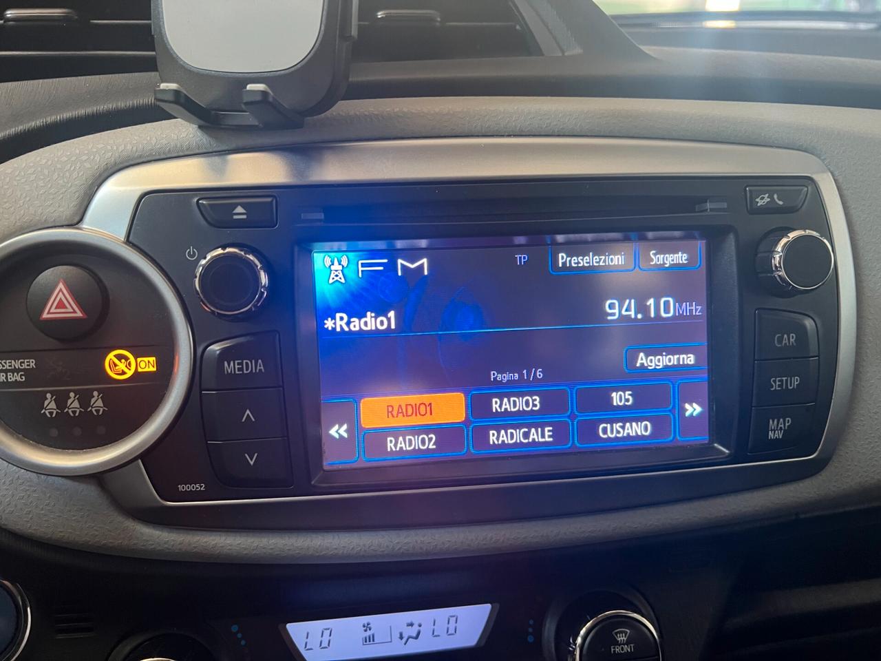 Toyota Yaris 1.5 Hybrid 5 porte Lounge Più