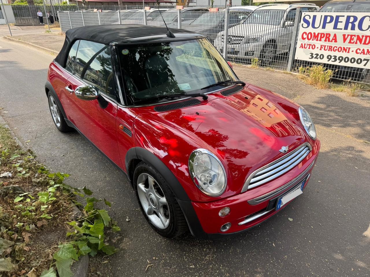 Mini Mini 1.6 GPL CABRIO neopaten garanzia 12 mesi