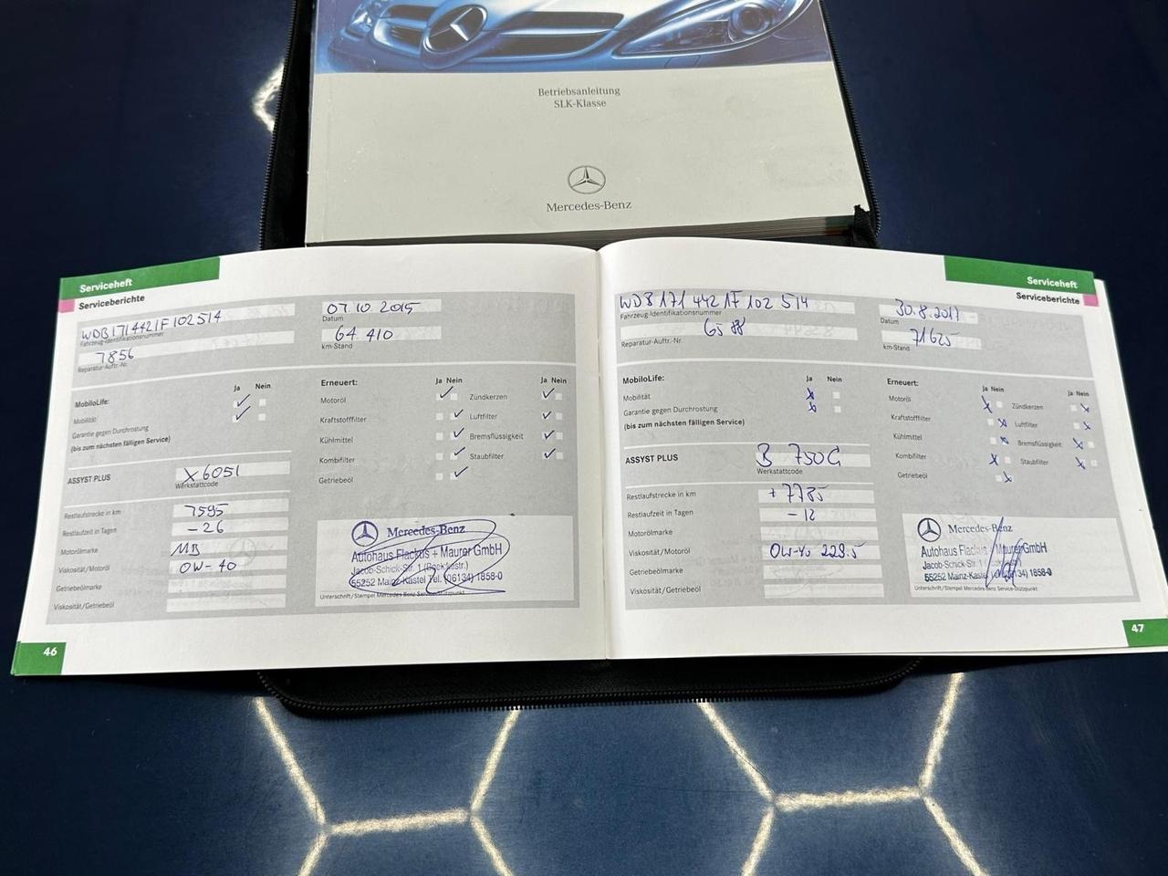 Mercedes-benz SLK 200 Kompressor cat