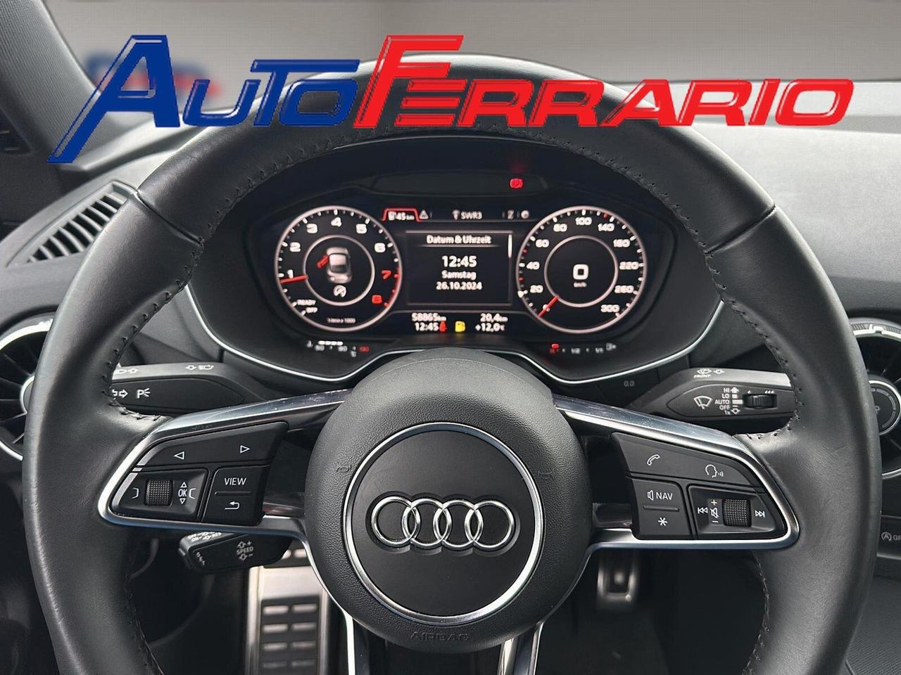 Audi TT 1.8 TFSI COUPE' DESIGN FARI MATRIX 17" VETRI SCURI SENS PARK CRUISE CONTROL