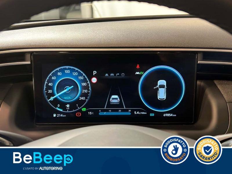 Hyundai Tucson 1.6 HEV XLINE 2WD AUTO