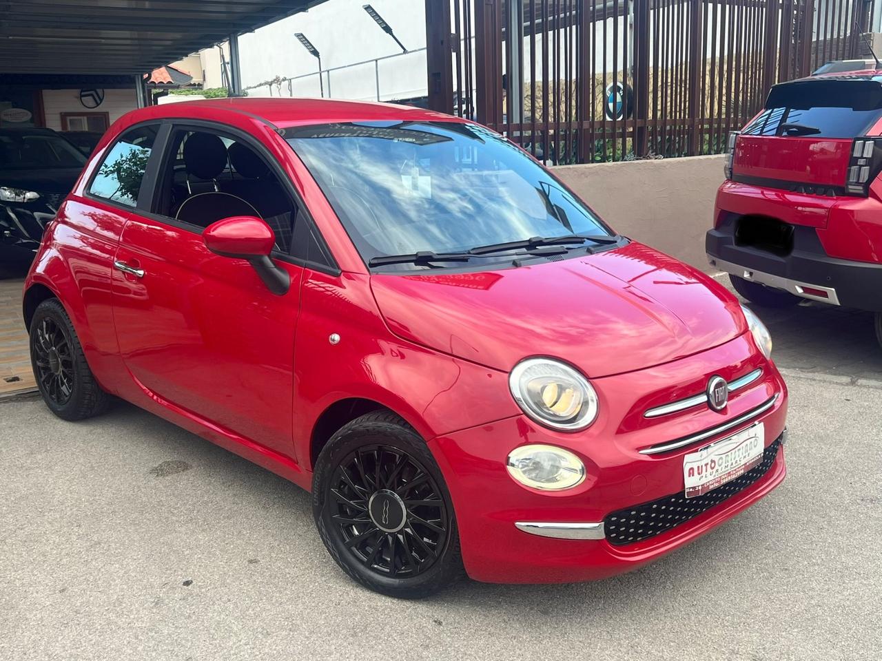 Fiat 500 1.0 Hybrid Red