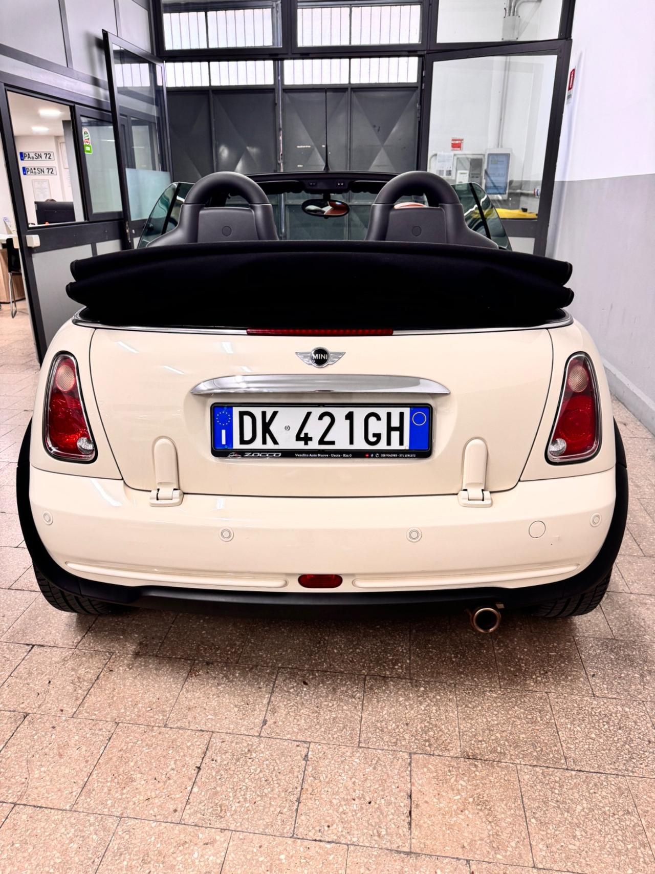 Mini Cooper 1.6 116 Cv Sidewalk Cabrio 75.000 KM