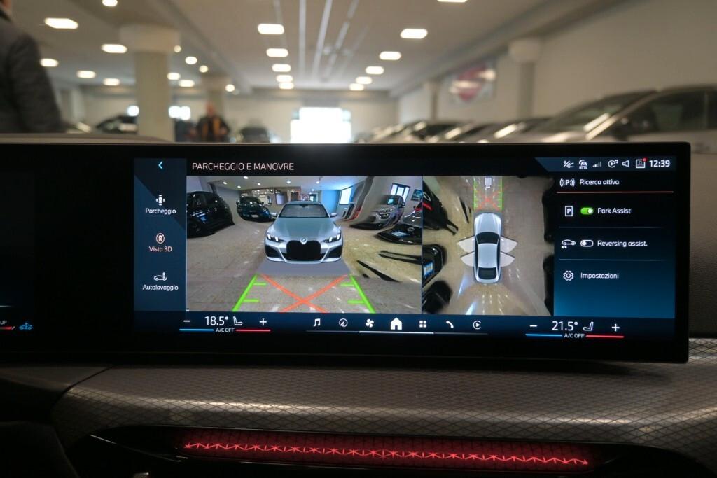 BMW 420D GRAN COUPE 190CV STEPTRONIC 48V X-DRIVE MSPORT ( FARI LED - ACTIVE CRUISE - CURVED DISPLAY - TETTO PANORAMICO APR. - AMBIENT LIGHTS - NAVI - MIRROR - PARK ASSISTANT - TELECAMERA 360 - CERCHI 19 )