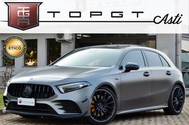 MERCEDES-BENZ A 35 AMG RACE EDITION 4MATIC 306cv AUTO, ECCELLENTI CONDIZIONI, UFF ITALIANA, EURO 6D, TETTO, NIGHT PACK, HI-FI BURMESTER, SCARICO, SOSPENSIONI ADATTIVE, MULTIBEAM, 19", PERMUTE
