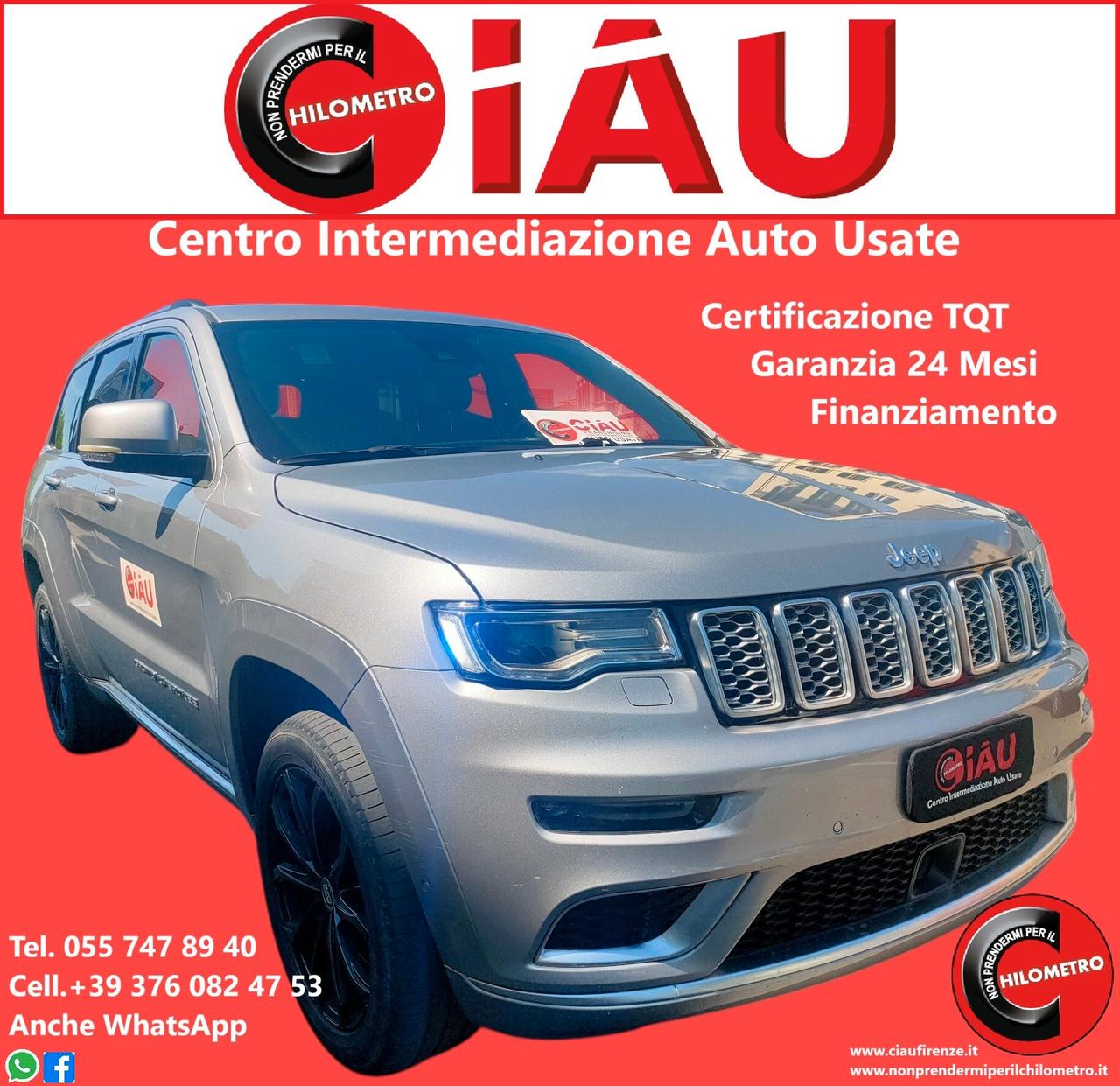 Jeep Grand Cherokee 3.0 V6 CRD 250 CV Summit