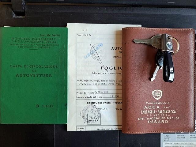 Lancia Fulvia COUPE’ 1.3S 2 °S 5 M. -ASI\CRS-