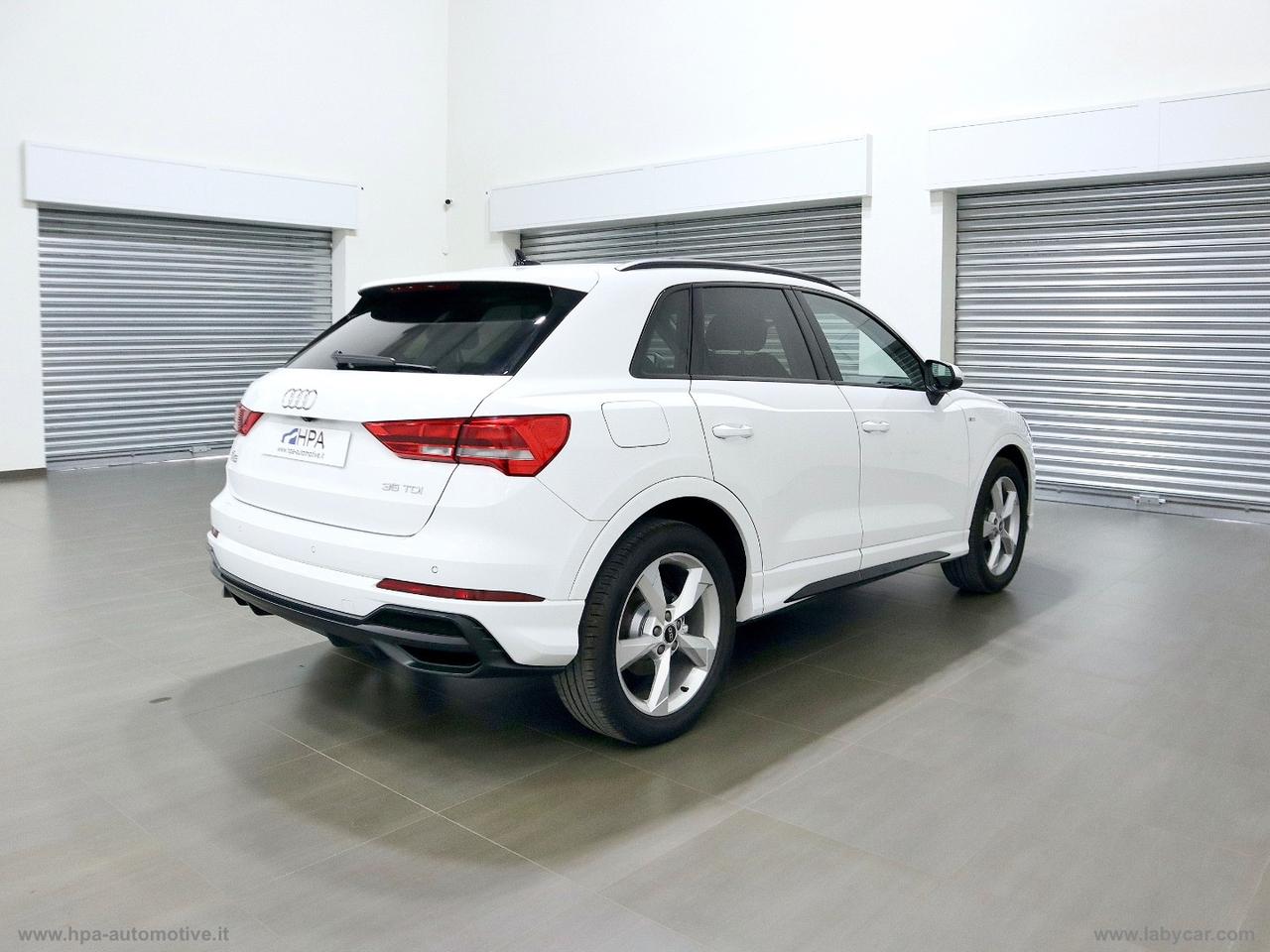 AUDI Q3 150CV S-LINE RETROCAMERA BLACK EDITION