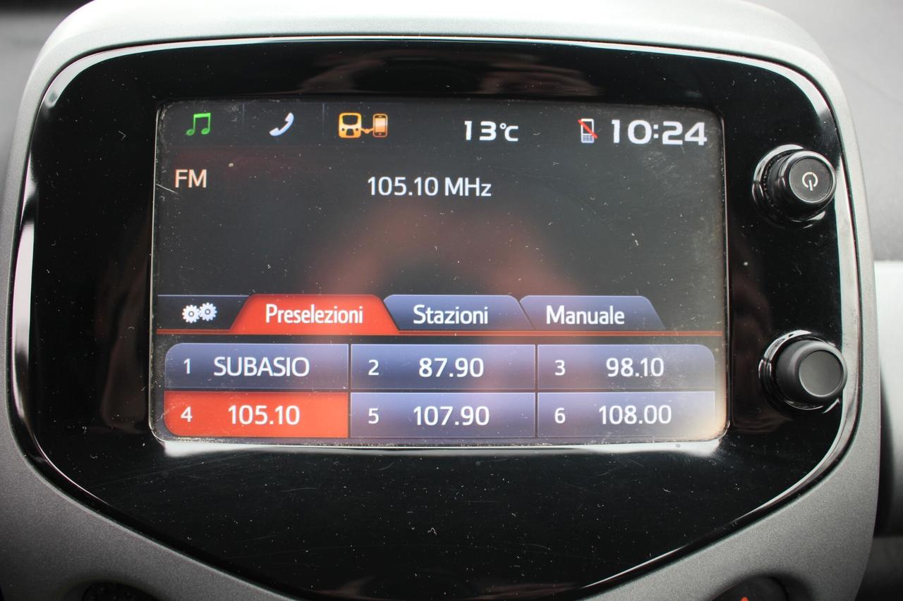 AYGO 1.0-AUTOMATICA*PREZZO VERO* KM CERTI-GARANZIA 12 M